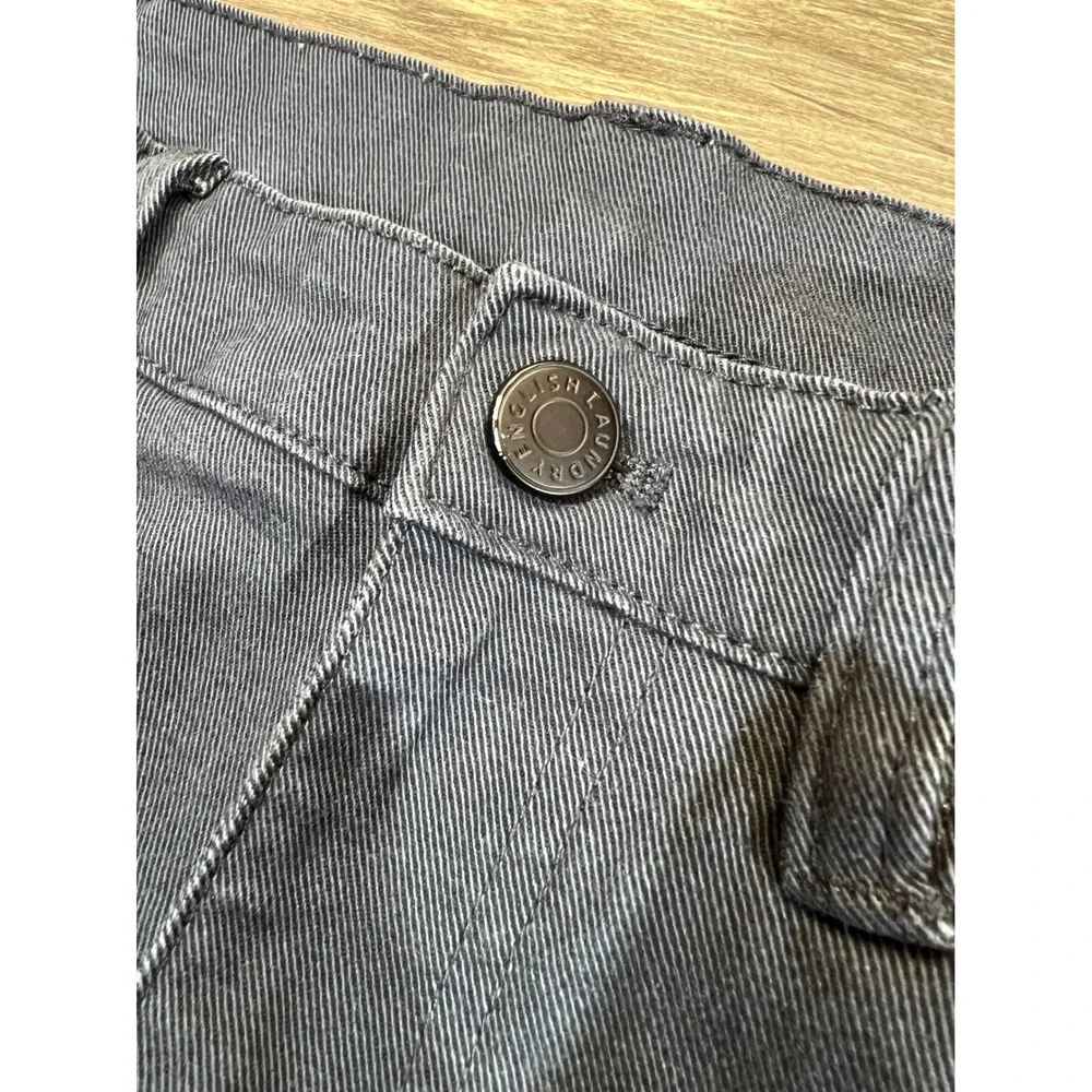 English Laundry Men's Dark Navy Twill Pants 32x34 Casual Trousers‎ Relaxed Fit